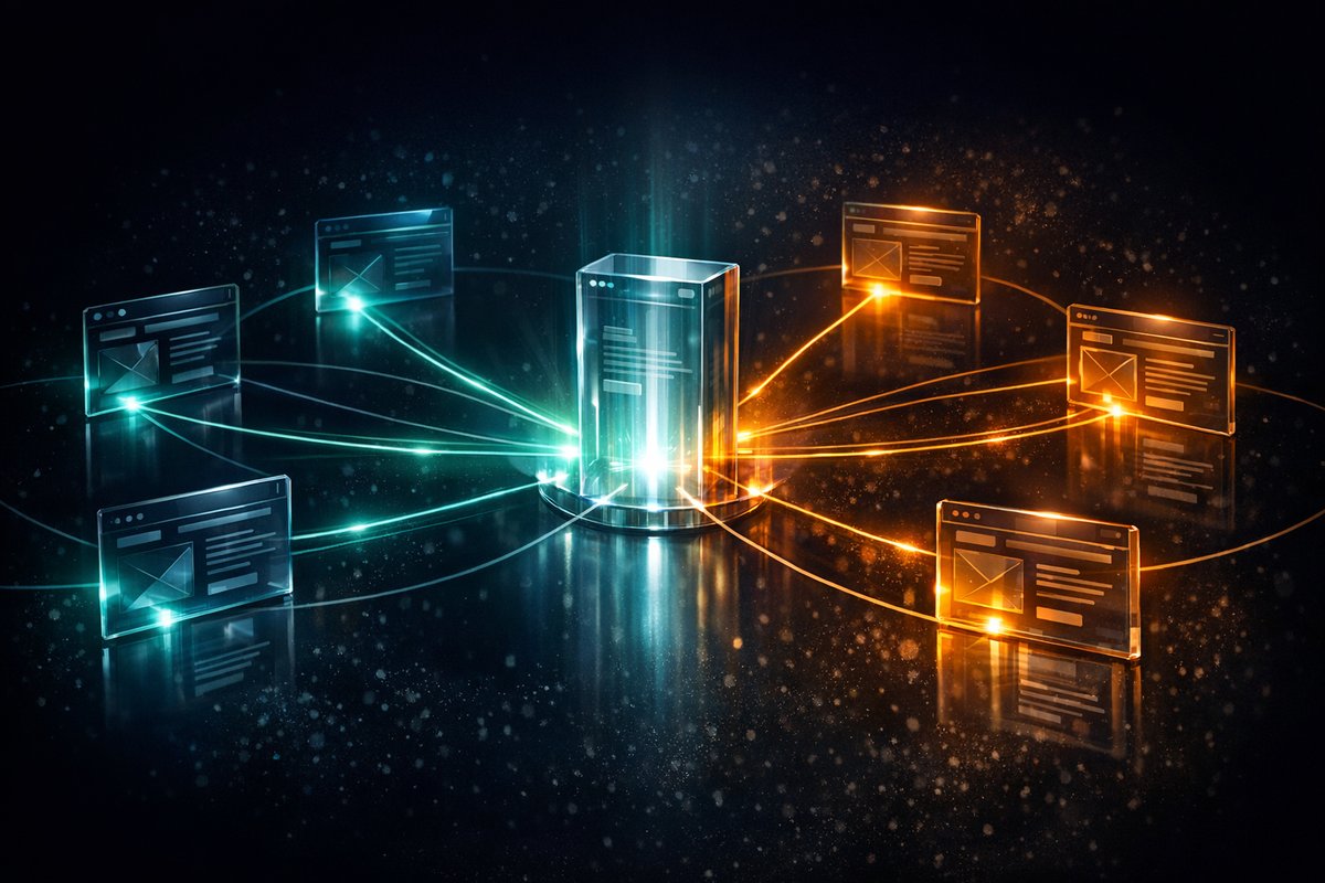 Internal linking strategy: hub-and-spoke content network