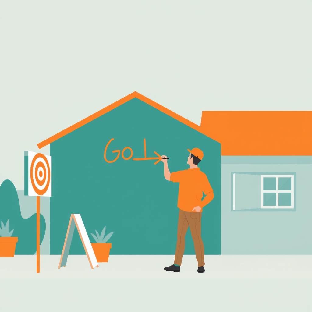 Business owner planning a clear goal before speaking to SEO agencies