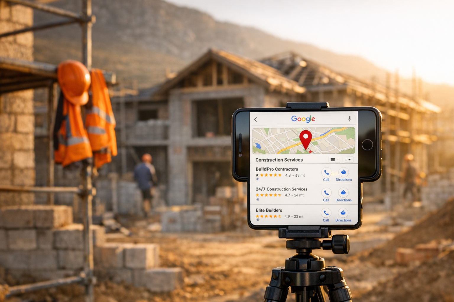 SEO for construction and trades businesses in South Africa